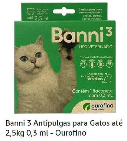 Antipulgas para Gatos