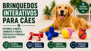 Melhores Brinquedos Interativos para Cães: Guia + Top Produtos