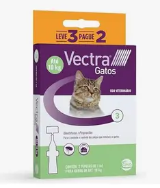 Ceva – Vectra Antipulgas para Gatos até 10kg