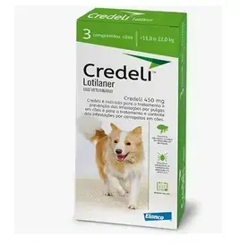 Credeli Antipulgas e Carrapatos Caes 11 a 22kg