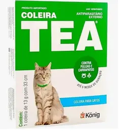 KONIG Coleira Tea – Antipulgas E Carrapatos Para Gatos