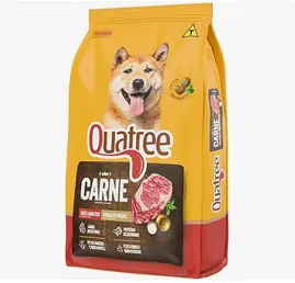 Ração para Cães Quatree Adultos Todas as Raças Sabor Carne 15kg