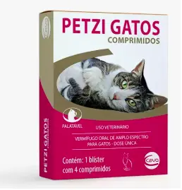Vermífugo Petzi Gatos Ceva