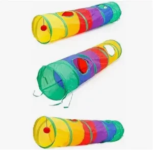 Brinquedo Interativo Para Gatos Pets Túnel Labirinto Colorido – NEXUS MARKET