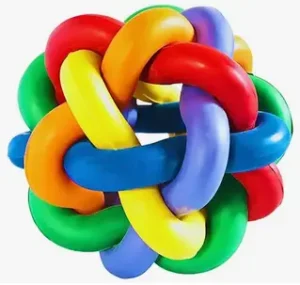 Chalesco Bola Multicor para Cães