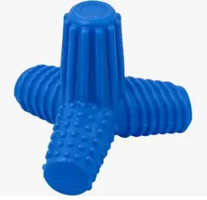 Pet Games Mordedor Tridimensional 4 Dogs Nylon Azul Tamanho Médio Para Cães Azul